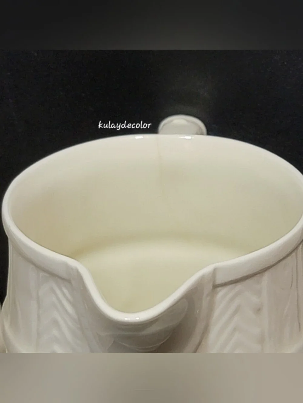 Royal Worcester Bone China Ribbed Barrel Sugar Bowl Creamer Set Made in England